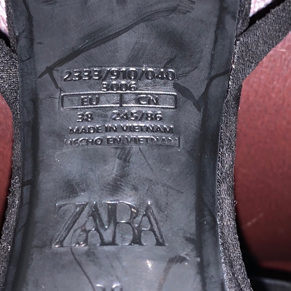 NWT Zara Block Heel Strappy Sandals - Picture 13 of 16